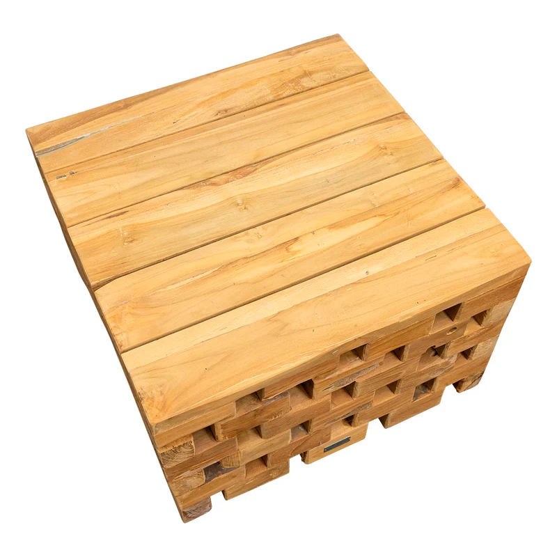 Puzzle Couchtisch/ Beistelltisch / Hocker, 40 x 40 cm