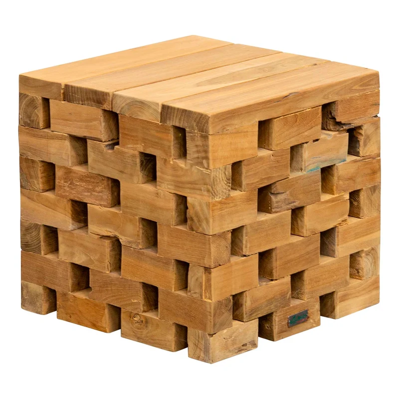 Puzzle Couchtisch/ Beistelltisch / Hocker, 40 x 40 cm