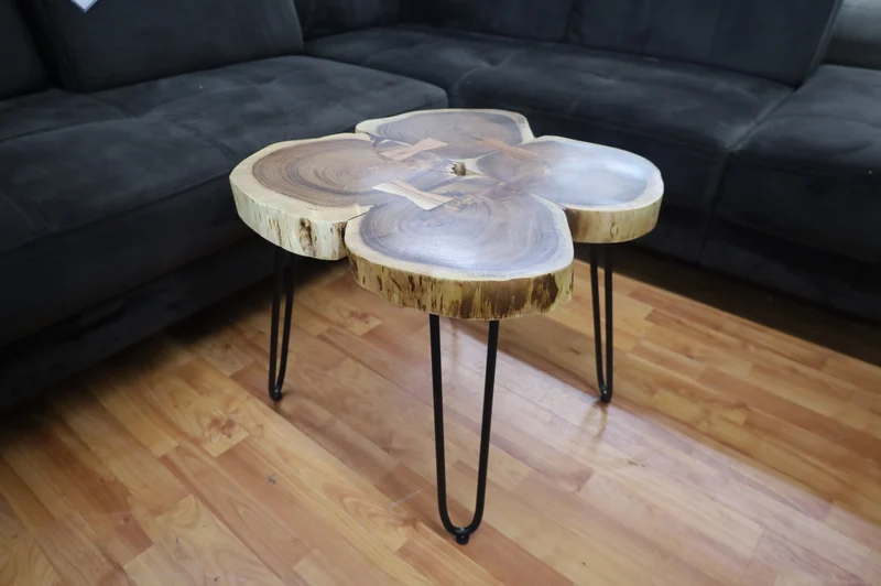 Couchtisch Beistelltisch Wohnzimmertisch +Metallgestell