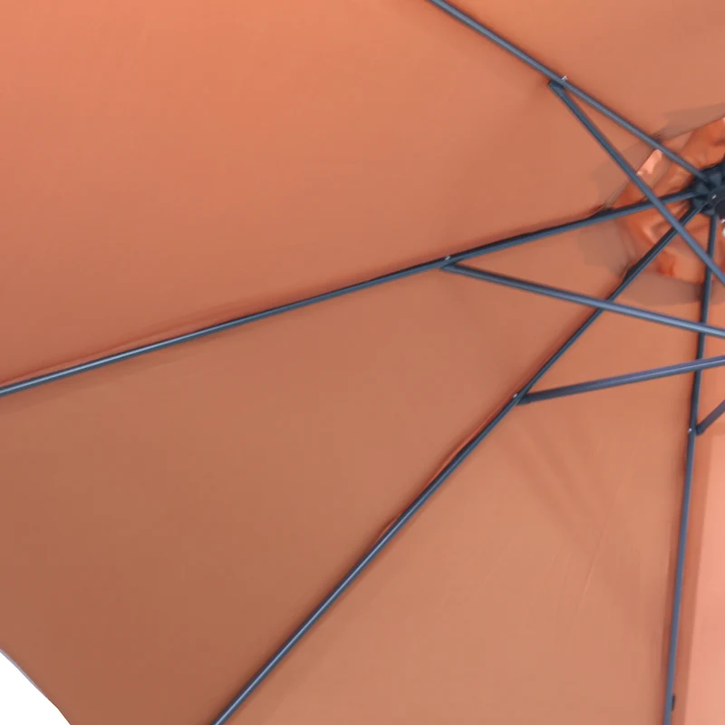 Garden Impressions Lotus parasol - Ø300 cm - carbon black - koper