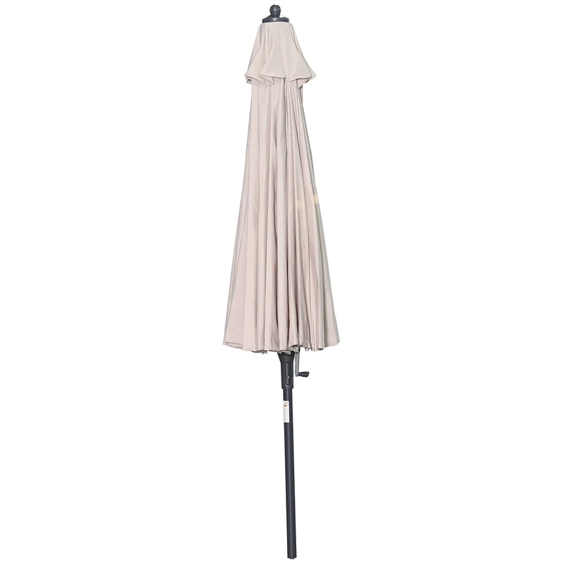 Garden Impressions Manilla parasolset ecru met voet 30 kg en hoes