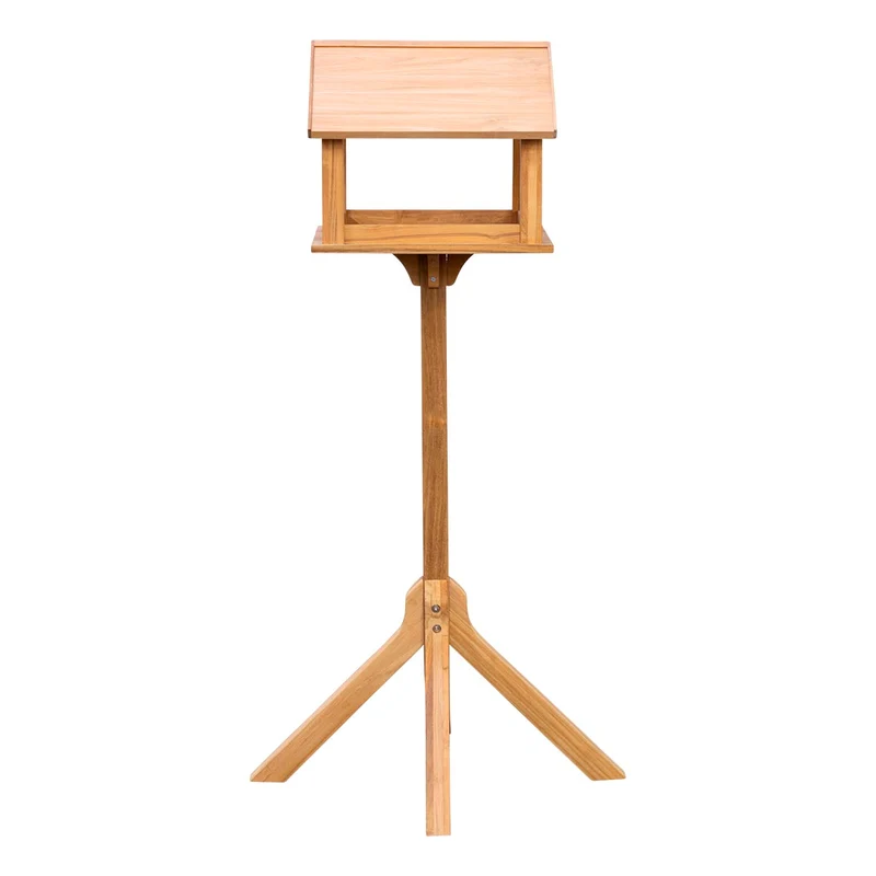 Teak Vogelhaus, massiv