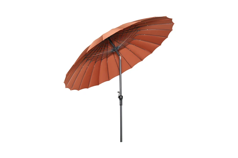 Garden Impressions Manilla parasol - Ø250 cm - carbon black - koper