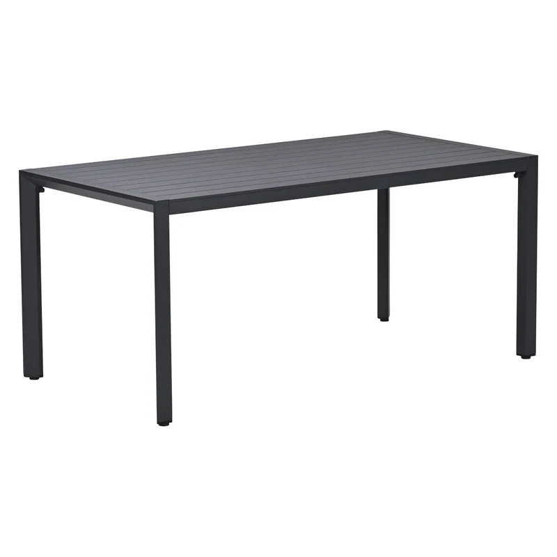 Garden Impressions Felini tuintafel aluminium - 160x84xH72 cm - carbon black