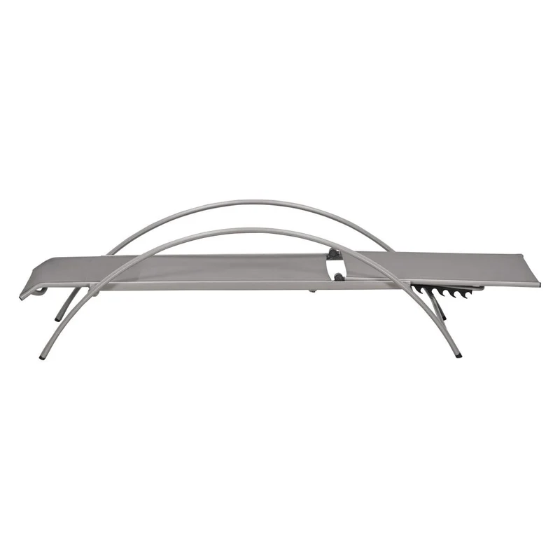 Garden Impressions Limone aluminium ligbed - taupe - taupe textileen