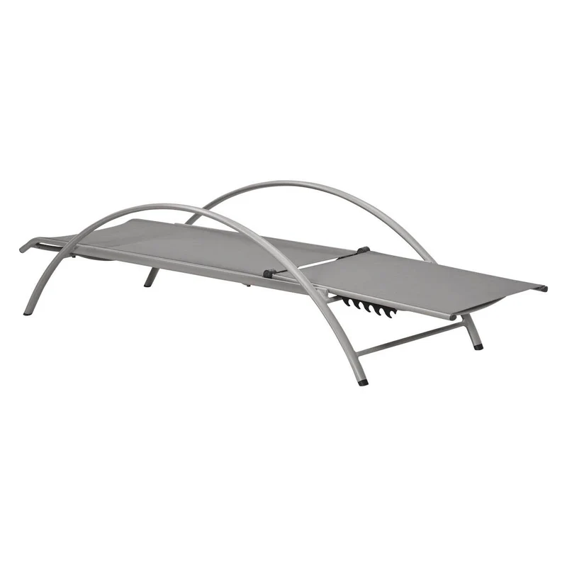 Garden Impressions Limone aluminium ligbed - taupe - taupe textileen