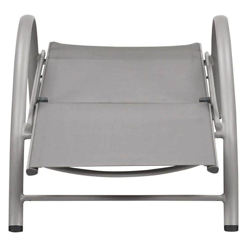 Garden Impressions Limone aluminium ligbed - taupe - taupe textileen