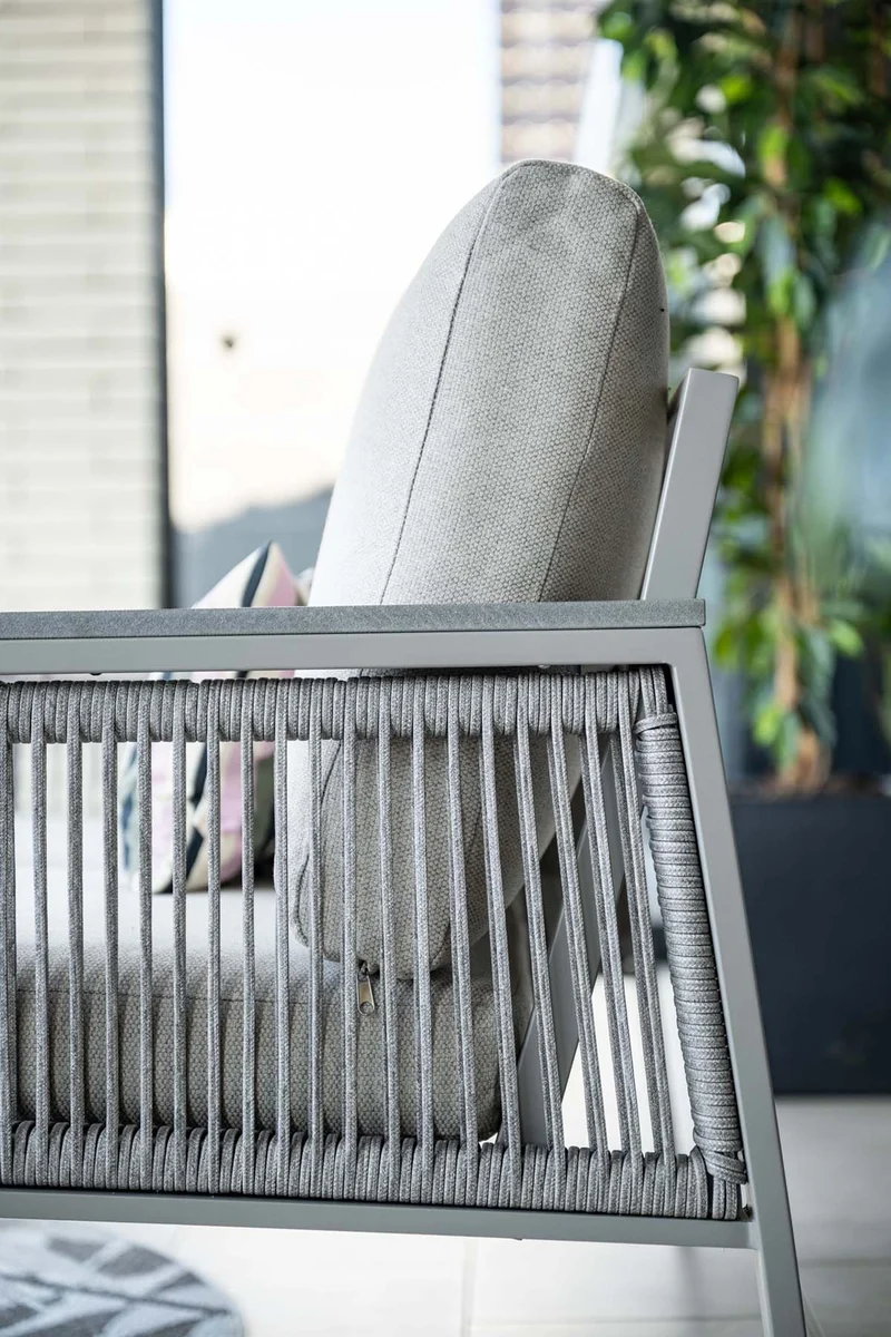 Garden Impressions Preci aluminium loungeset - taupe - desert sand
