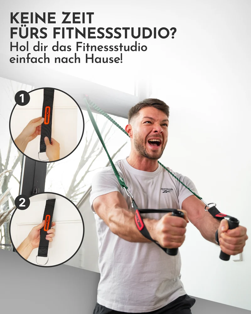 Premium Türanker - Für Widerstandsbänder, hochbelastbar
