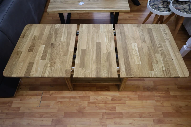 Couchtisch Tisch + Massivholz Eiche + ECHT HOLZ