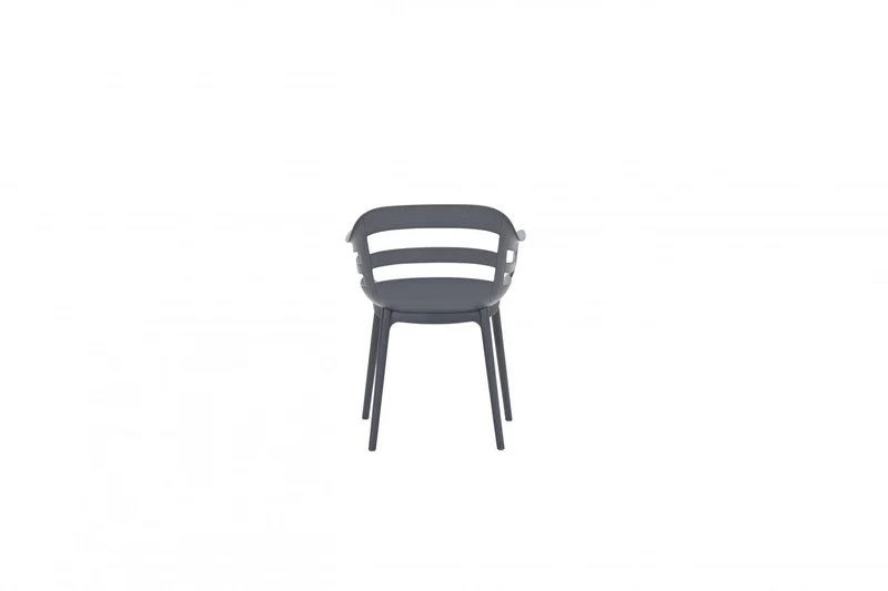 Garden Impressions Ceasar tuinstoelen set van 4 antraciet