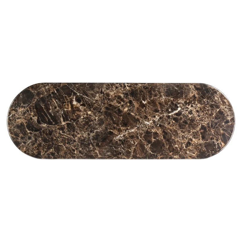 Console Almundi chocolat brown