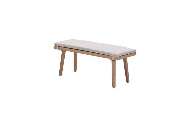 Carrara sportbank - light teaklook - gobi sand