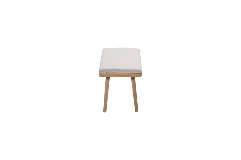 Carrara sportbank - light teaklook - gobi sand