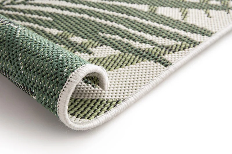 Naturalis karpet - 120x170 cm - palm leaf green