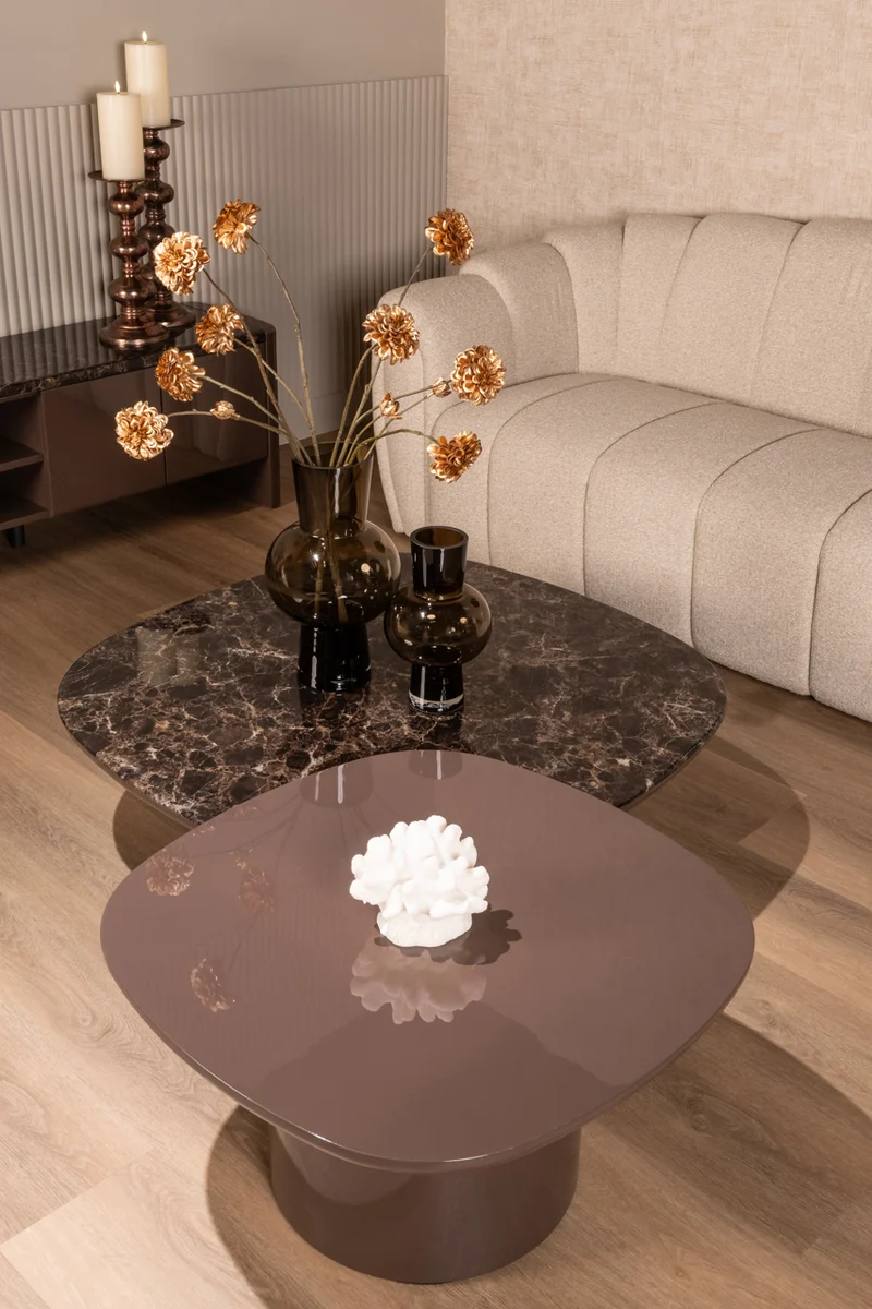 Coffee table Almundi chocolat brown