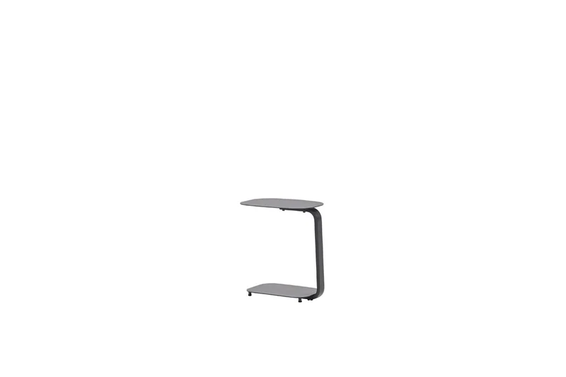 Lucca laptop tafel - 45x30xH51cm - carbon black