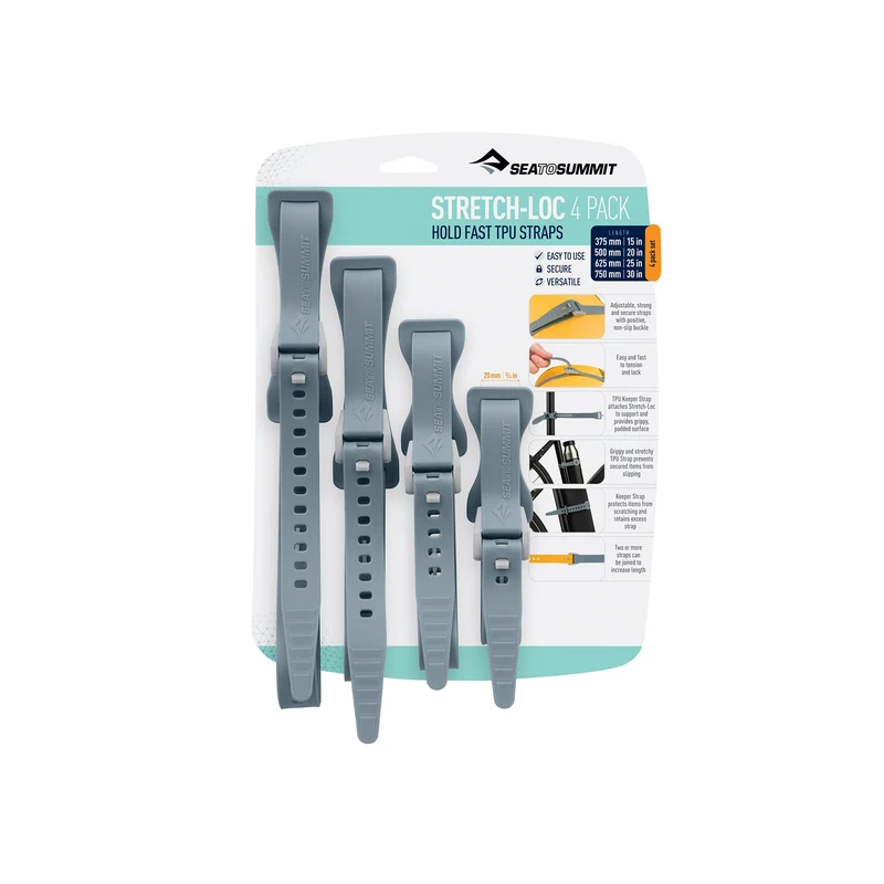 Stretch-Loc TPU Straps [4 Pack] - Past Season
