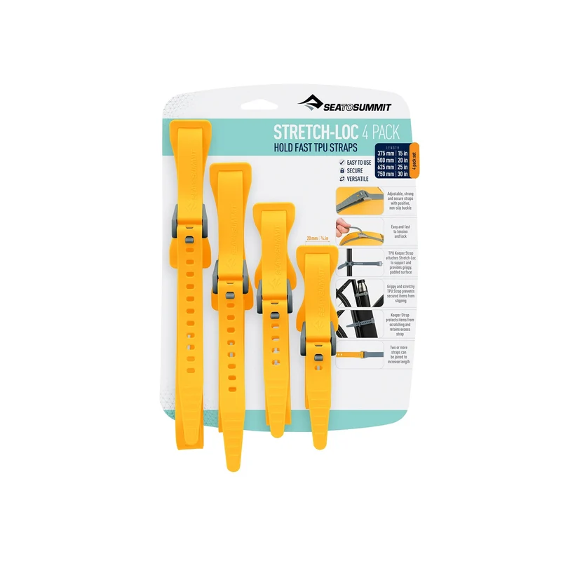 Stretch-Loc TPU Straps [4 Pack] - Past Season
