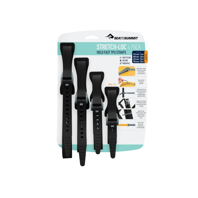 Stretch-Loc TPU Straps [4 Pack] - Past Season