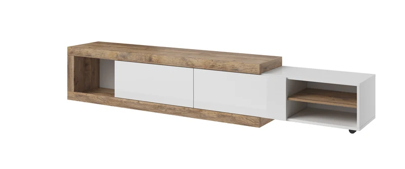 Tv-Unterschrank + Soft Close + Ausziehfunktion