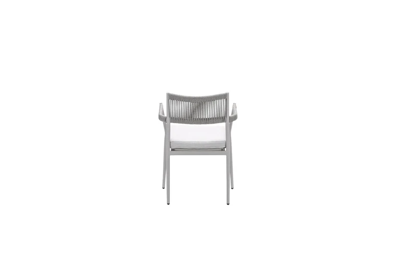 Barcelona dining fauteuil - taupe - rope grey sand - valley sand