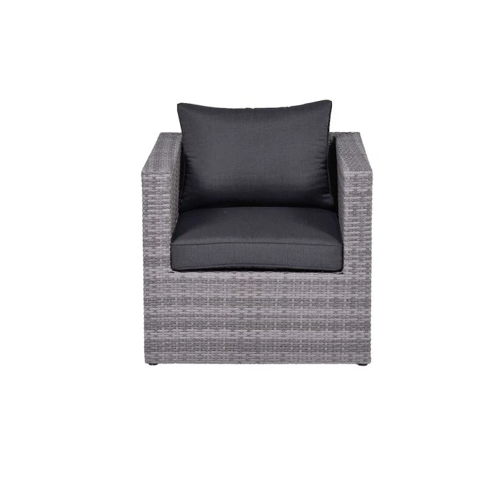Garden Impressions Montana lounge fauteuil - organic grey - dark antraciet