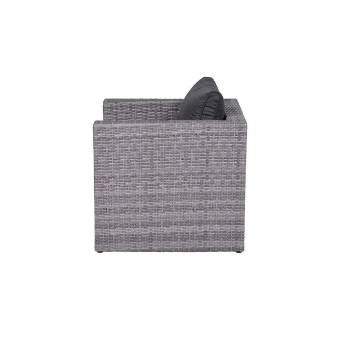 Garden Impressions Montana lounge fauteuil - organic grey - dark antraciet