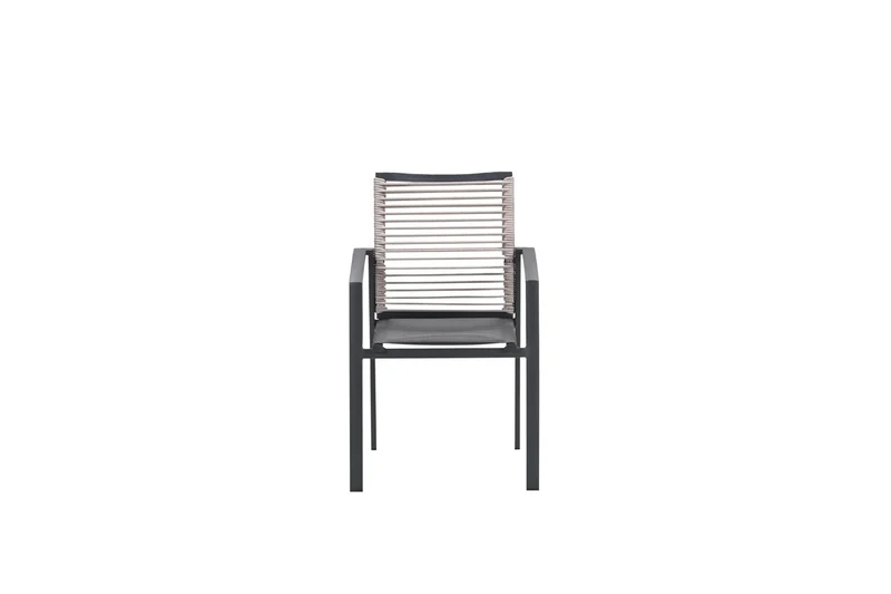Cosmo dining fauteuil - rope natural - gevuld textileen