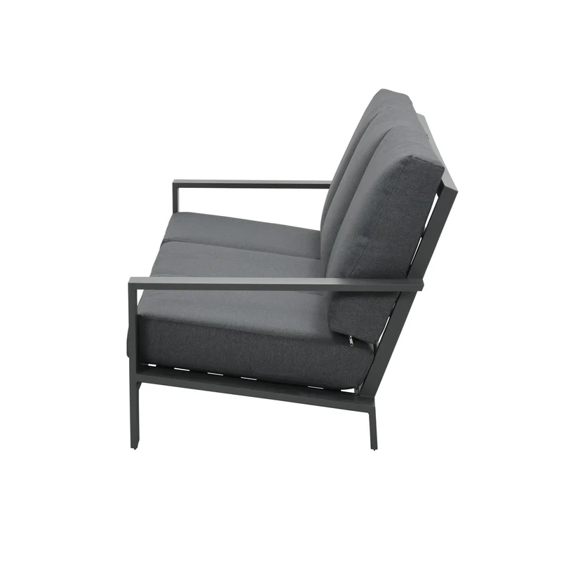 Lincoln 3-zitsbank - carbon black - reflex black