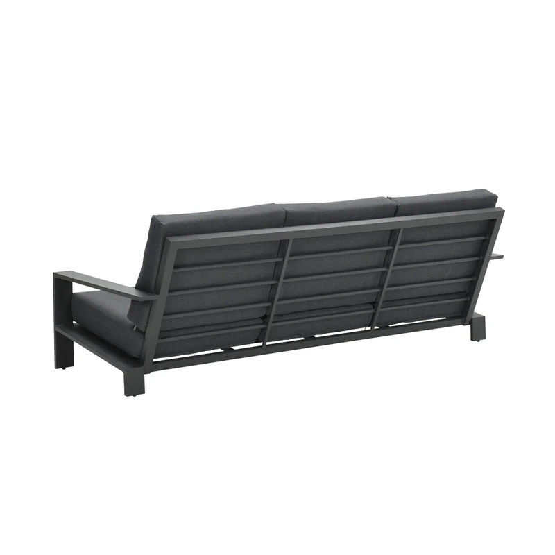 Lincoln 3-zitsbank - carbon black - reflex black