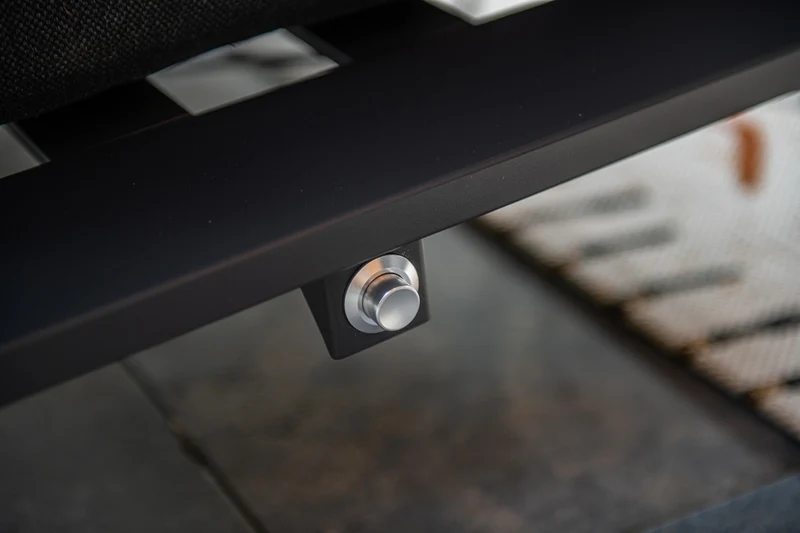 Lincoln 3-zitsbank - carbon black - reflex black