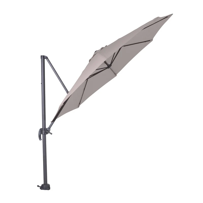 Hawaii parasol S - Ø300 cm - carbon black - zand
