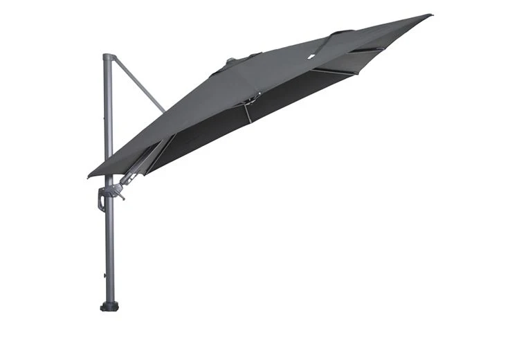 Hawaii parasol - 300x300 cm - carbon black - zwart