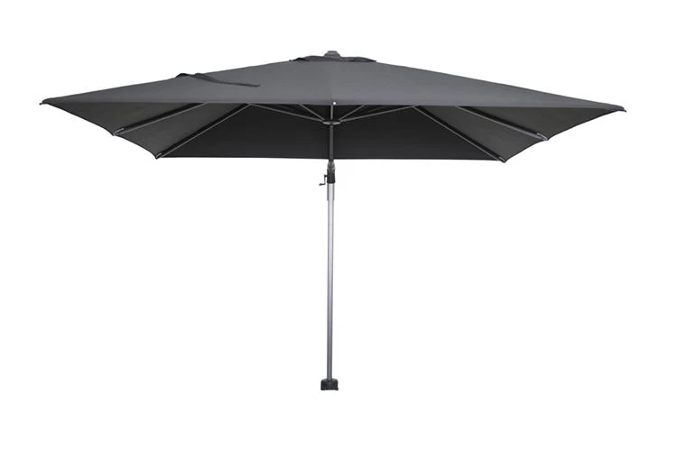 Hawaii parasol - 300x300 cm - carbon black - zwart