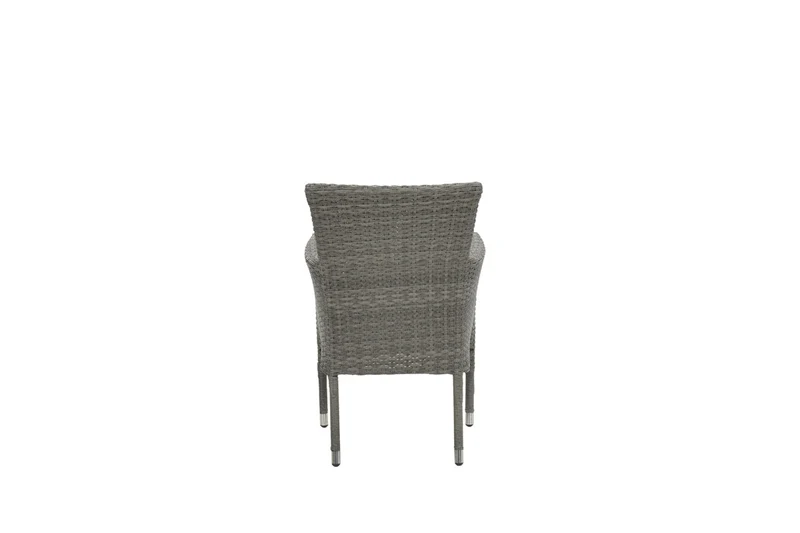 Nicosia stapelbare fauteuil - organic grey - antraciet