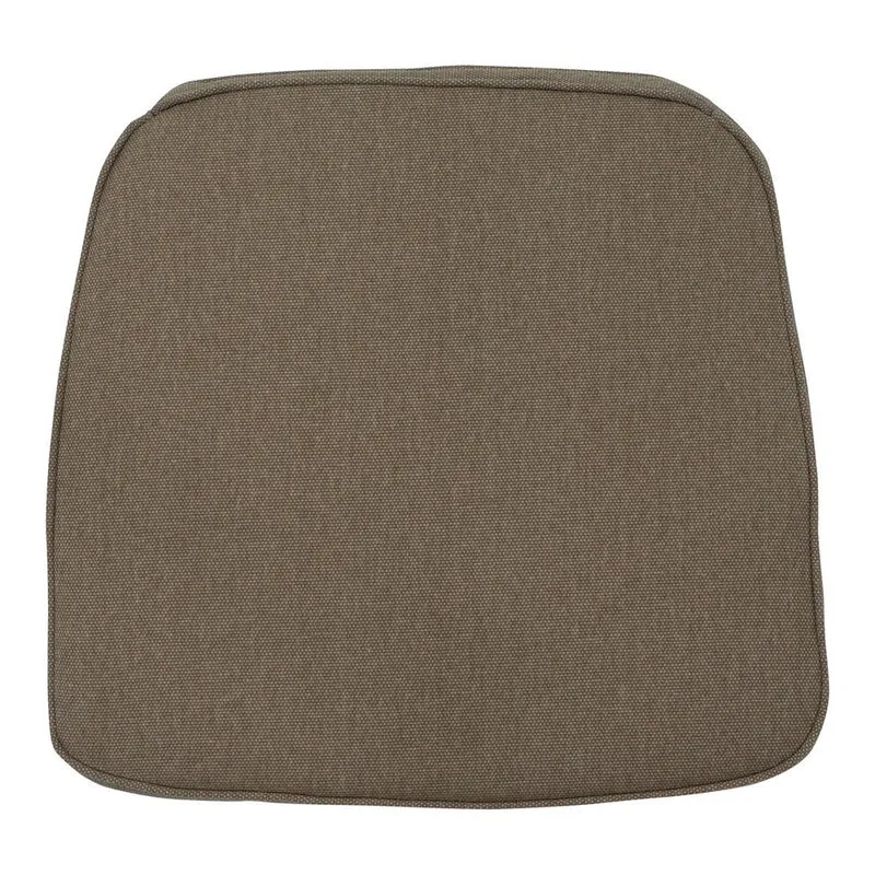 Madison wicker universeel zitkussen Taupe canvas eco+ 48x48 cm