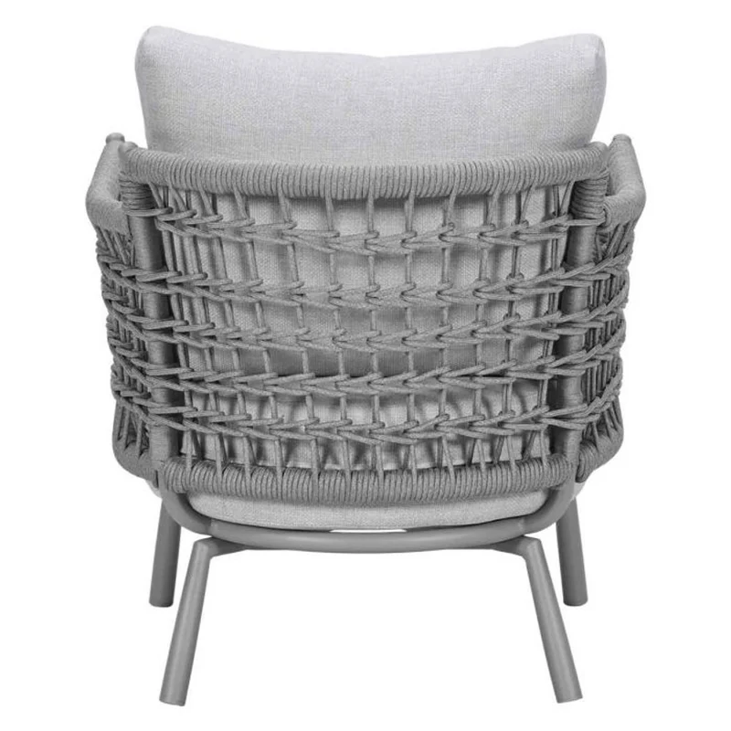 Garden Impressions Aversa lounge fauteuil taupe rope grijs zand valley sand