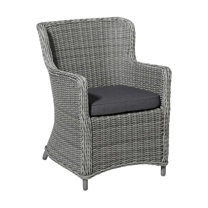Madison wicker universeel zitkussen Manchester grey 48x48 cm