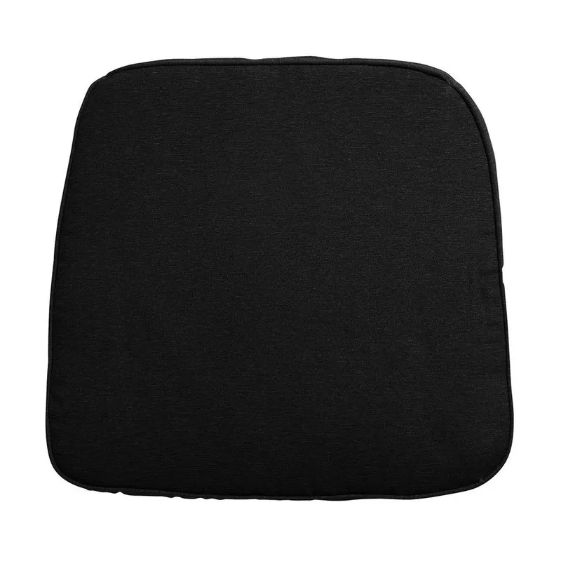 Madison wicker universeel zitkussen Panama black 48x48 cm