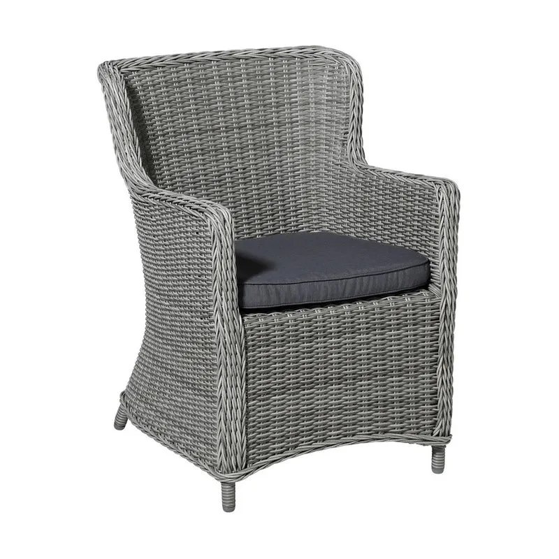 Madison wicker universeel zitkussen Panama grey 48x48 cm