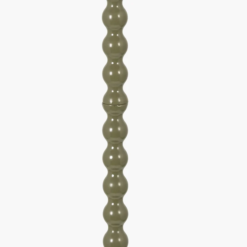 Sophia Olive Metal Bobble Floor Lamp