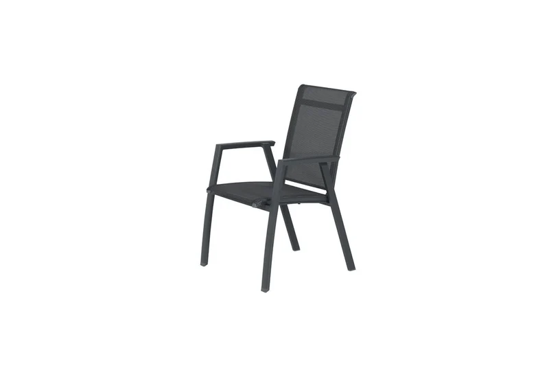 Gala dining fauteuil - carbon black - antraciet