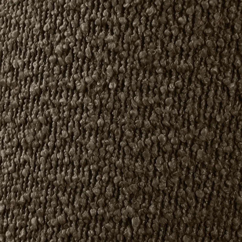 Rouen 30cm Mocha Brown Boucle Cylinder Lampshade