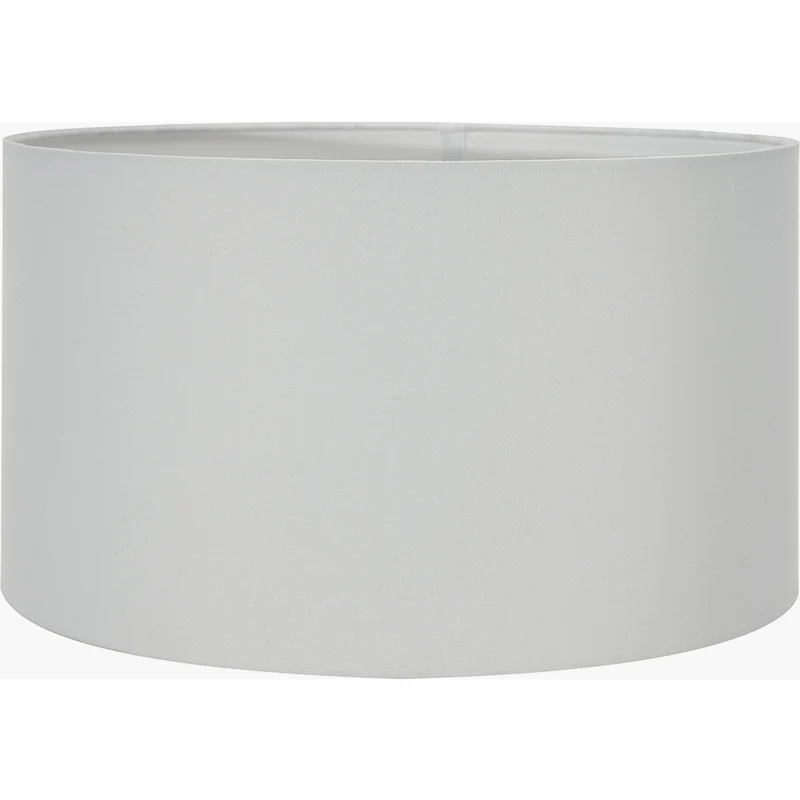 Sofia Black and Gold Enamel Table Lamp Base with Harry 35cm Ivory Cotton Mix Cylinder Lampshade