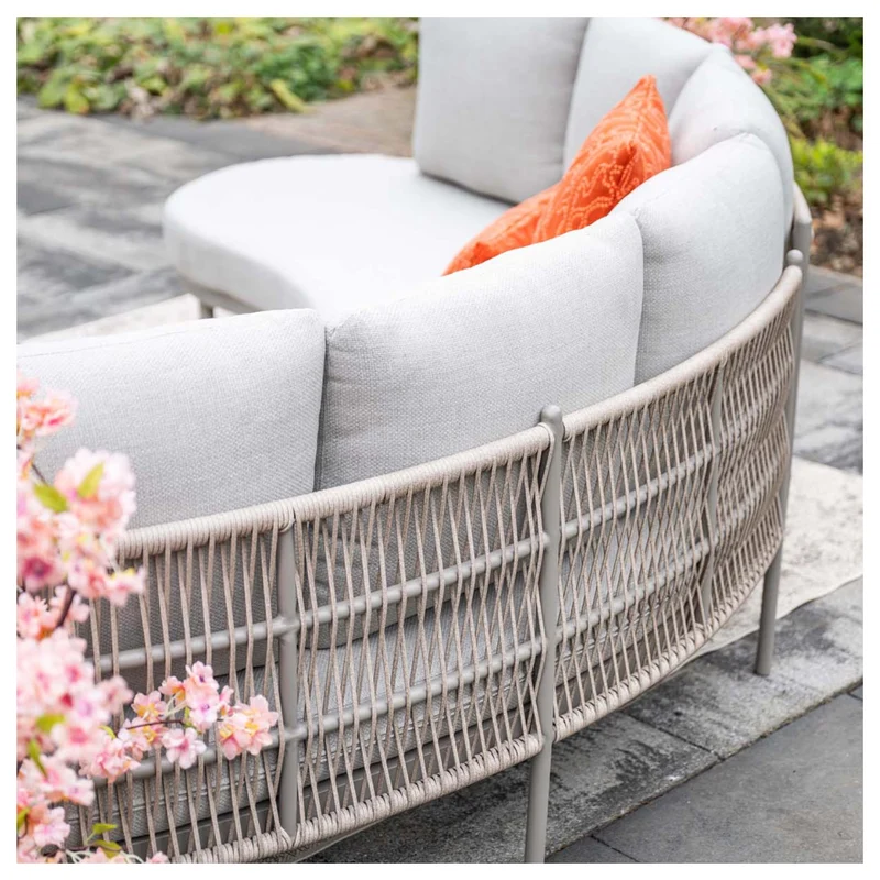 Solita loungeset 4-delig taupe - Garden Impressions