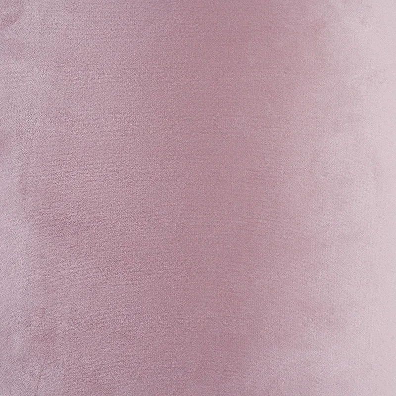 Rene 25cm Blush Velvet Cylinder Lampshade