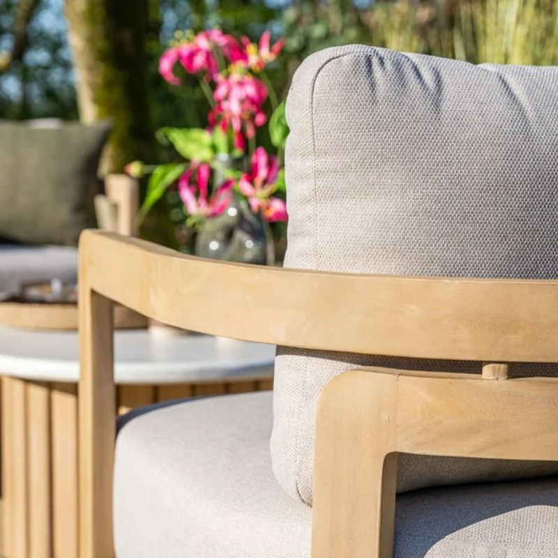 Sirocco Ibiza loungeset 3-delig links - Acacia / Grey Sand