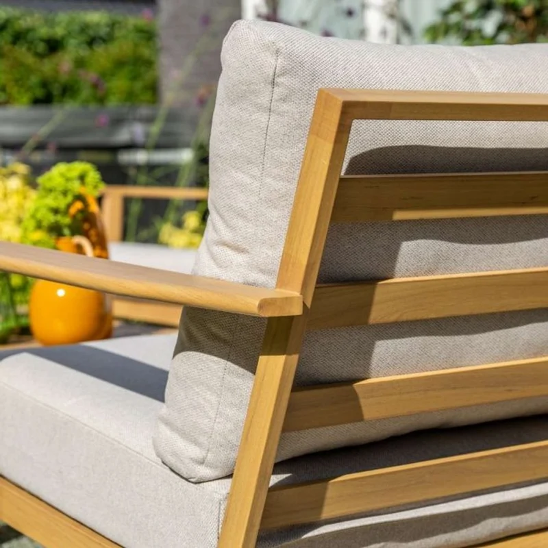 Havana loungeset 5-delig - Natural Teak Look