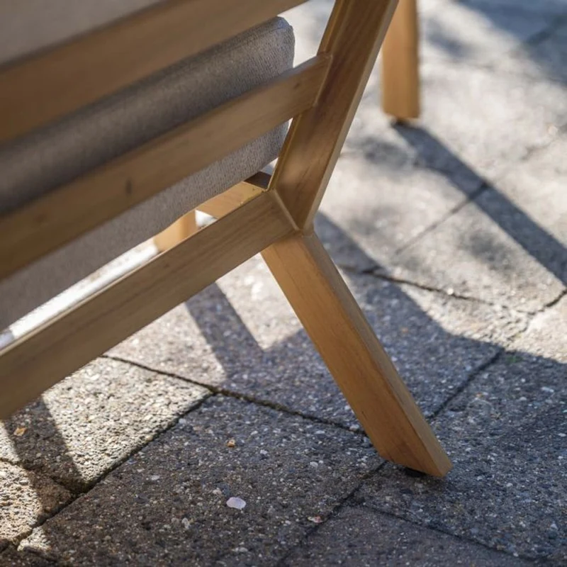 Havana loungeset 5-delig - Natural Teak Look